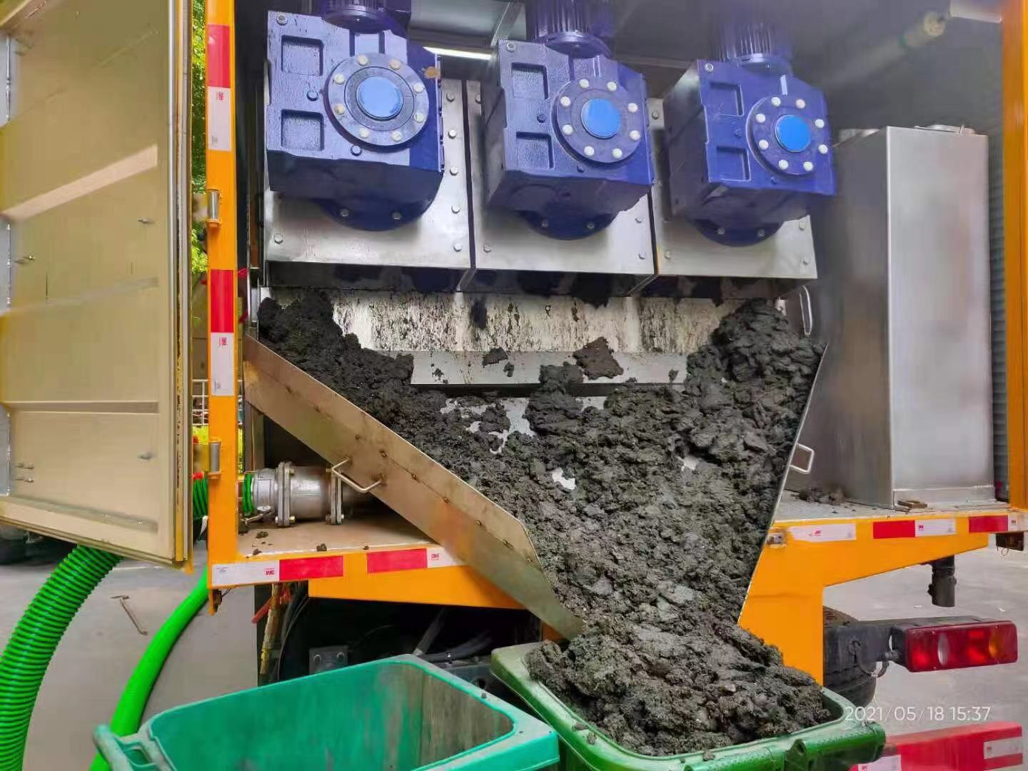 乌苏化粪池清掏城市维护站-泥浆净化干湿分离处理